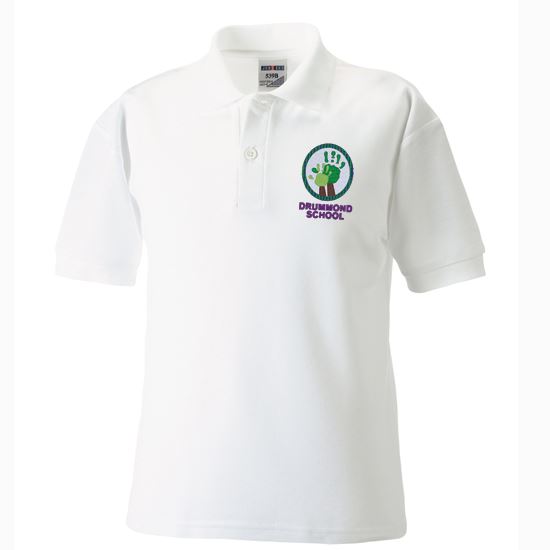 Drummond Primary Poloshirt White