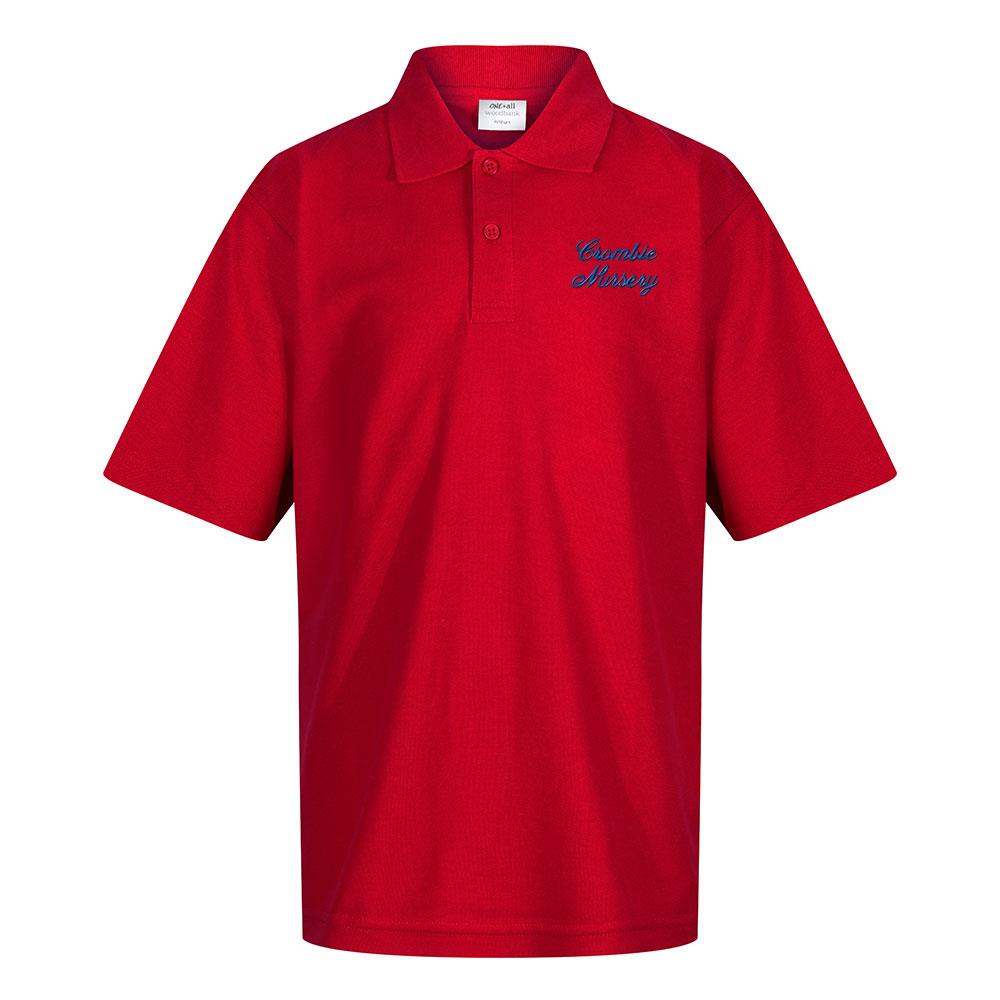 Crombie Nursery Poloshirt Red