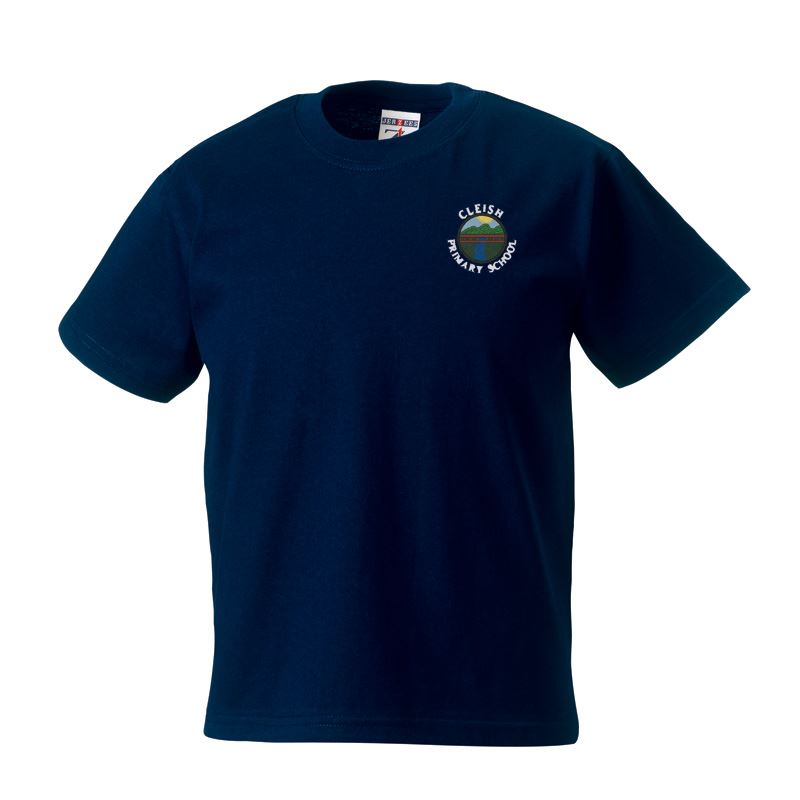 Cleish Primary Classic T-Shirt Navy