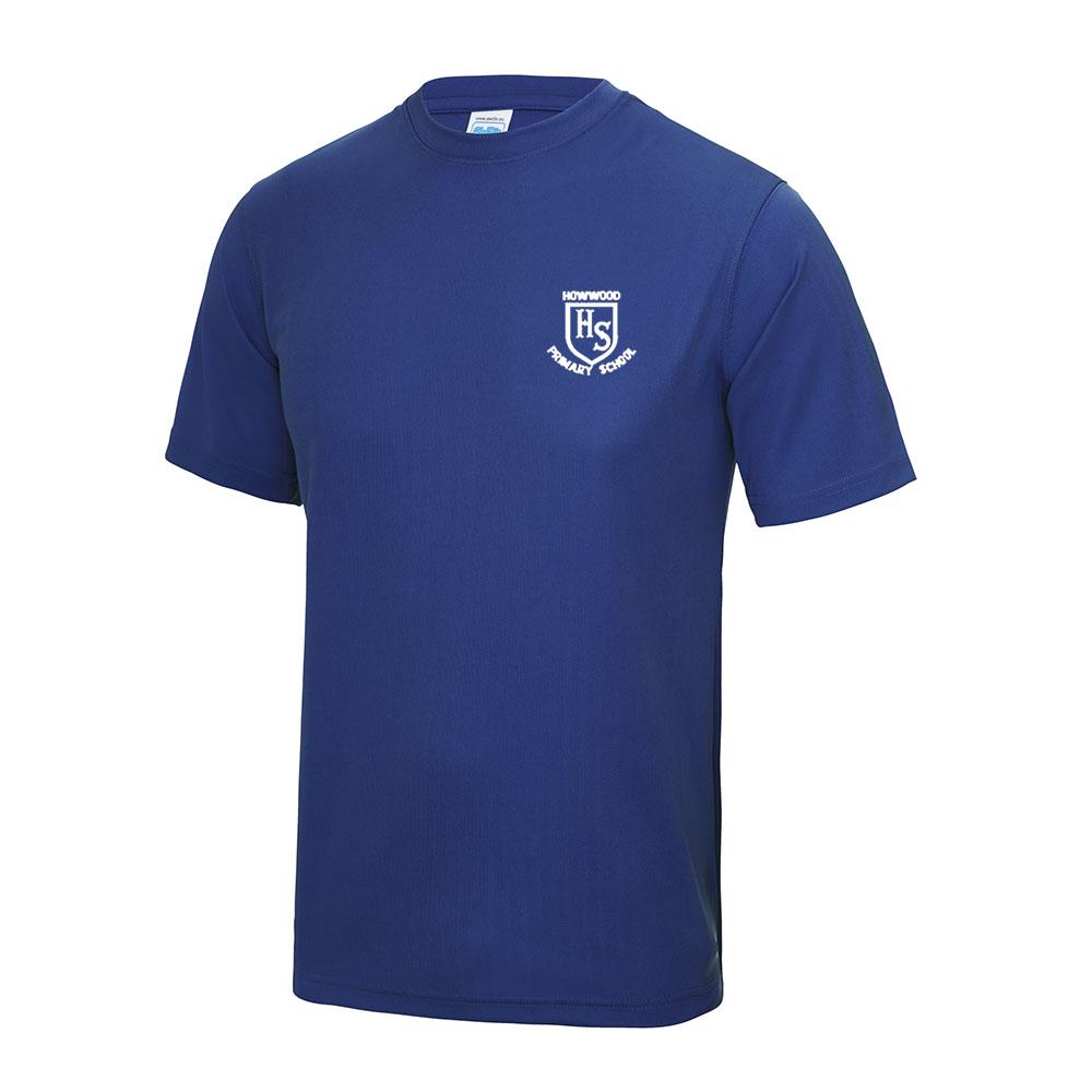 Howwood Primary Gym T-Shirt Royal (Elliston)