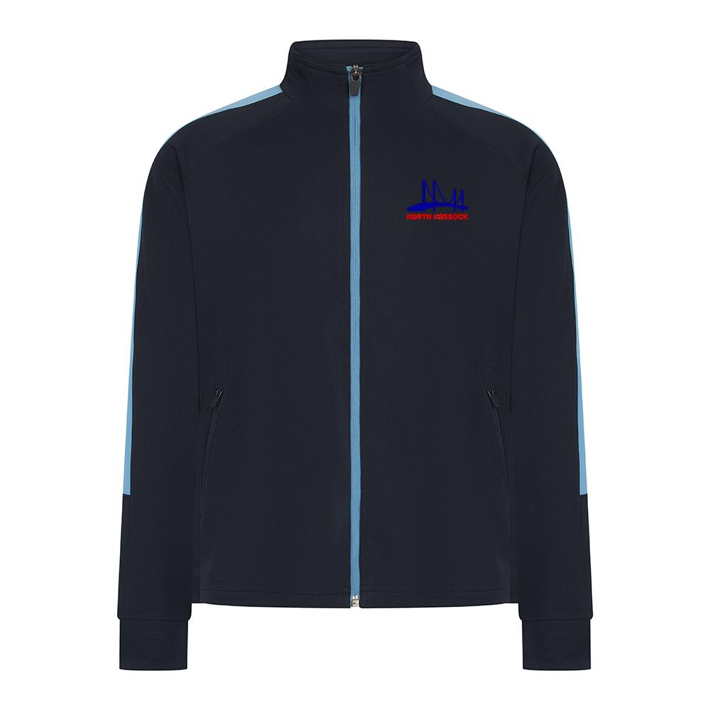 North Kessock Primary Smartflex Top Navy/Sky (PE Garment)