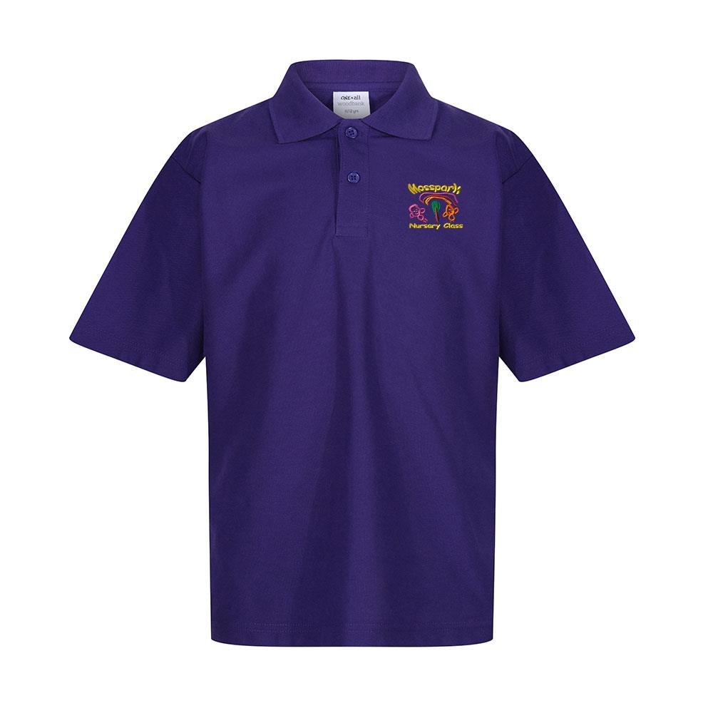 Mosspark Nursery Poloshirt Purple
