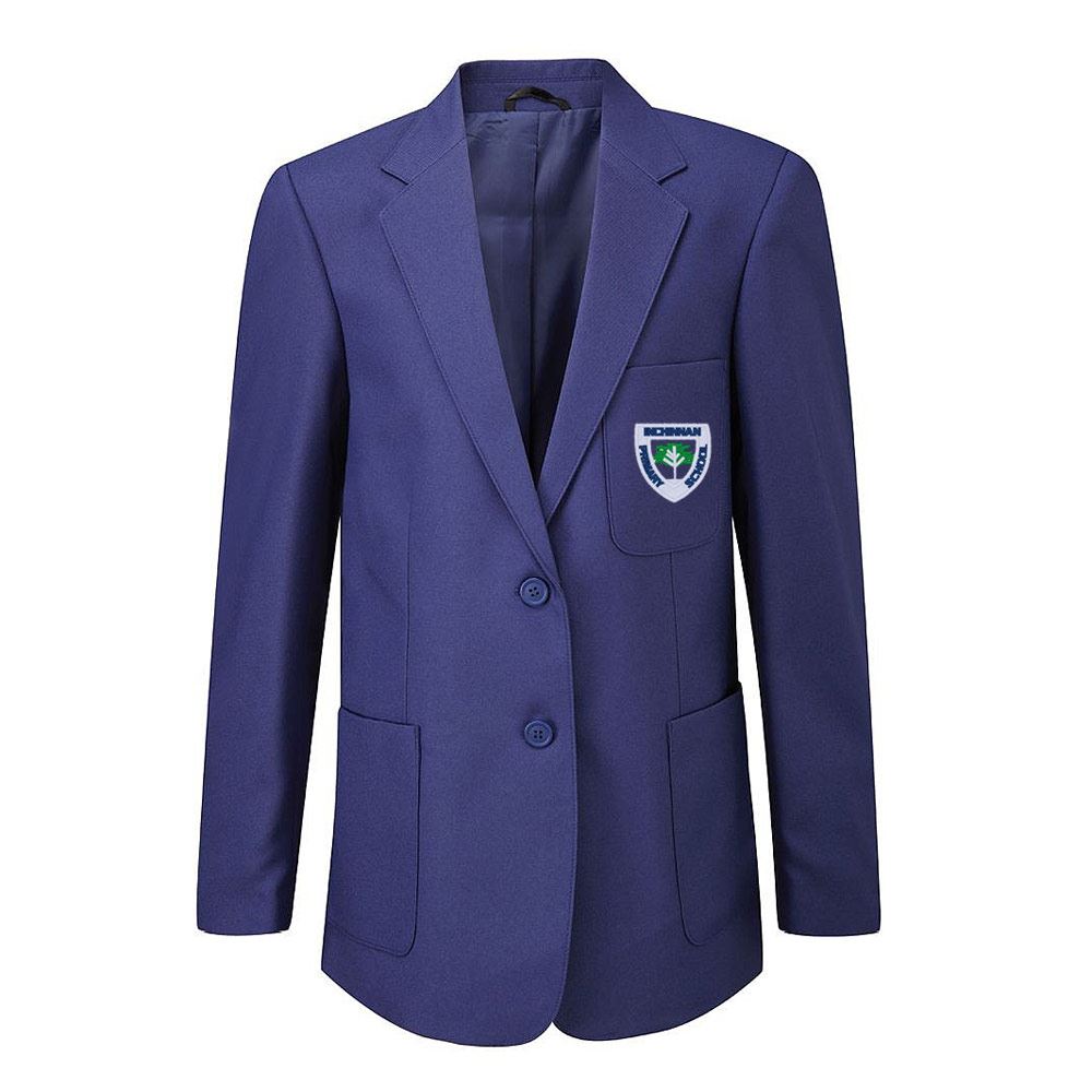 Inchinnan Primary Girls Poly Blazer Royal