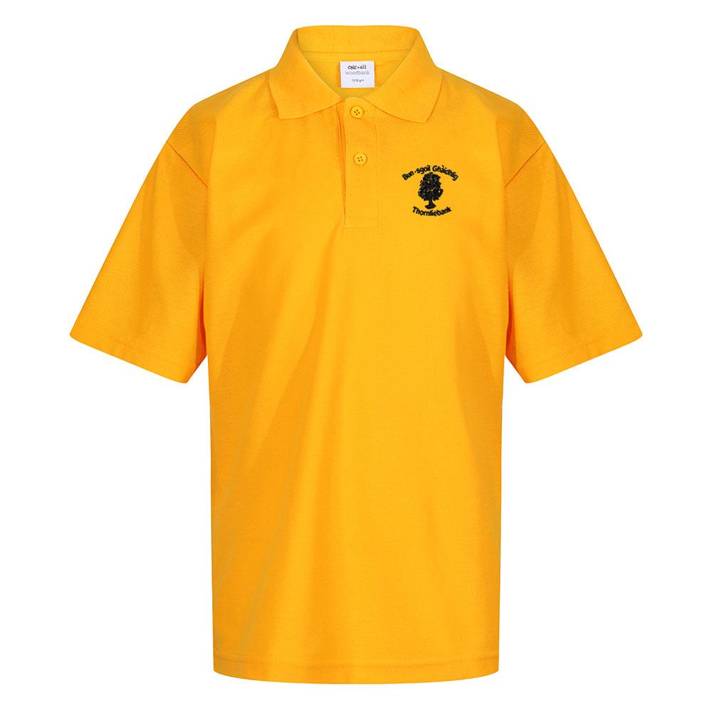 Thornliebank Gaelic Primary Poloshirt Amber