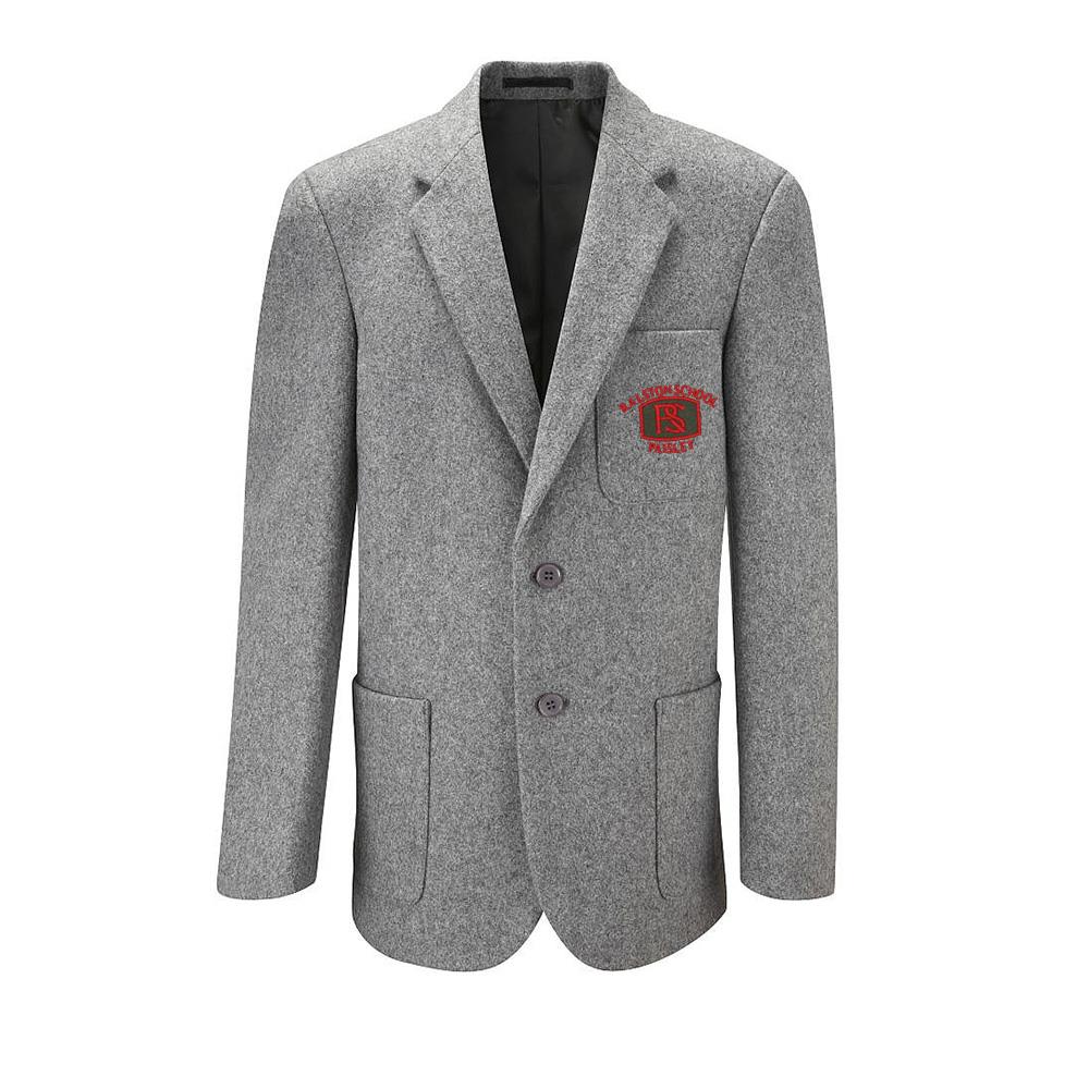 Ralston Primary Boys Wool Blazer Grey