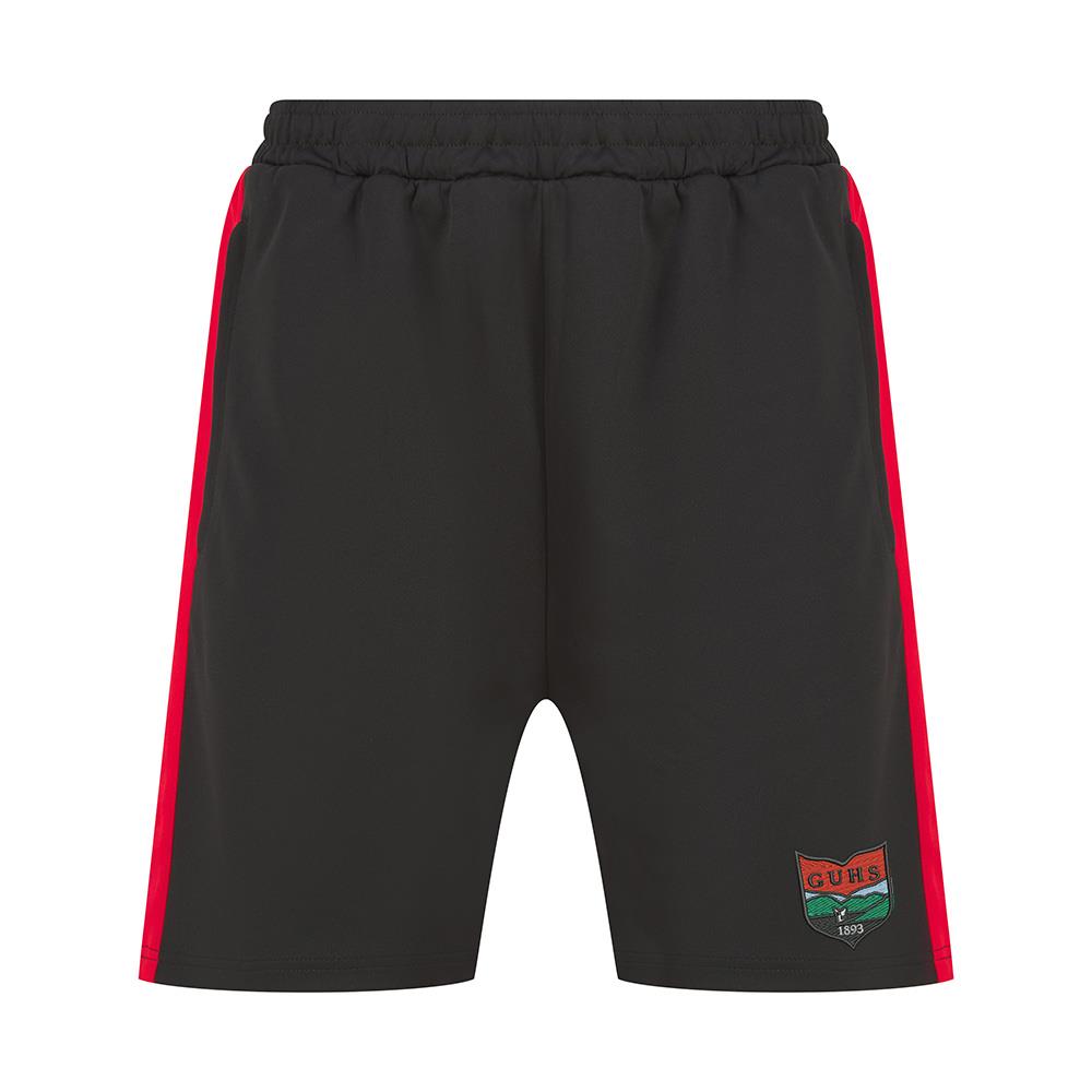 Glenurquhart High Smartflex Shorts Black/Red