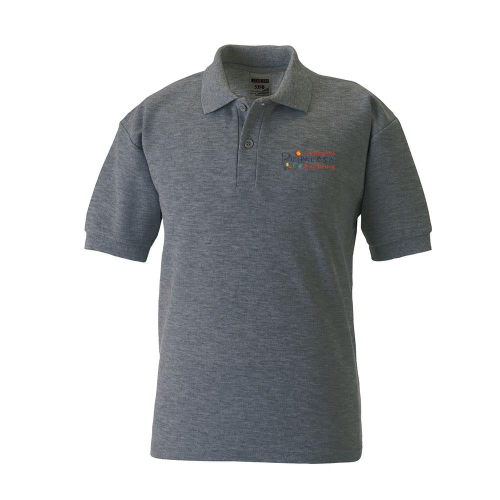 Primrose Day Nursery Poloshirt Grey