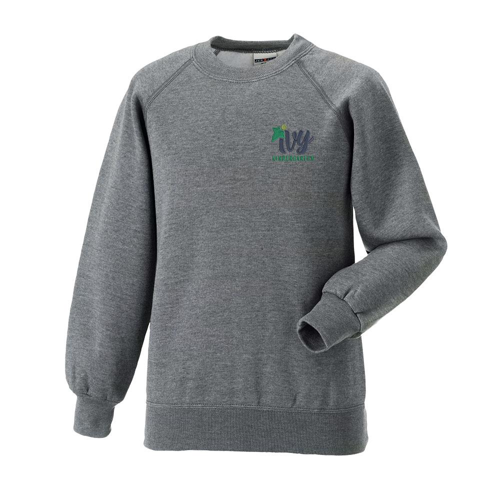 Ivy Kindergarten Crew Neck Sweatshirt Grey