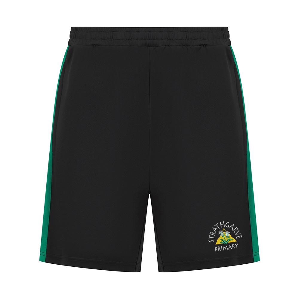 Strathgarve Primary Smartflex Shorts Black/Emerald