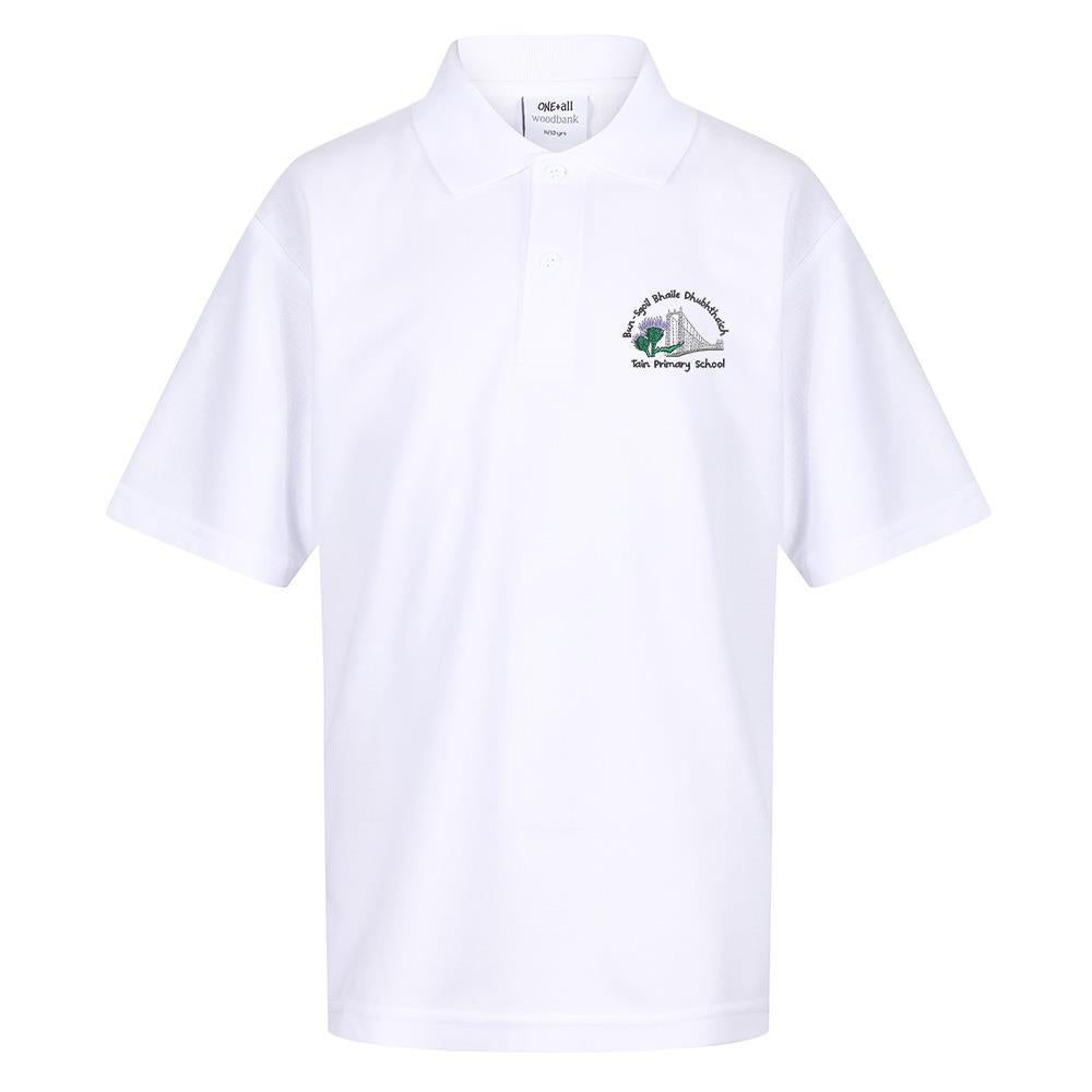 Tain Primary Poloshirt White