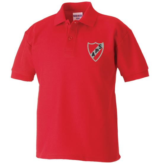 Auchenlodment Primary Poloshirt Red
