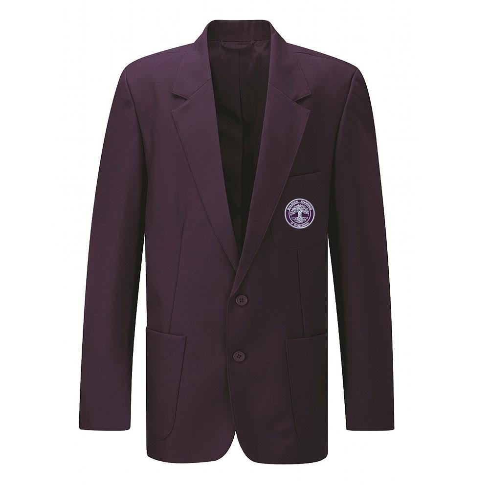 Calton Gaelic Primary Boys Poly Blazer Purple