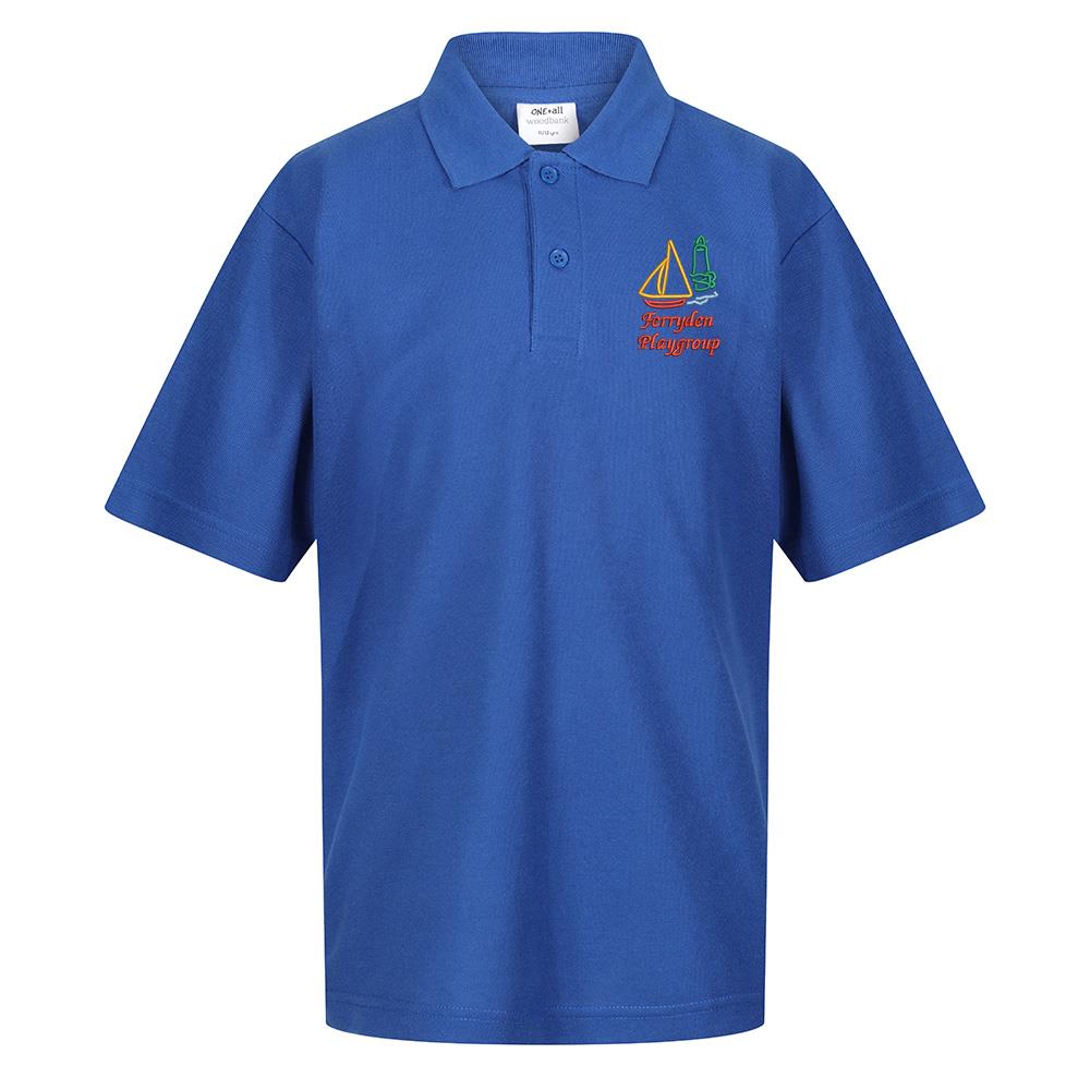 Ferryden Playgroup Poloshirt Royal
