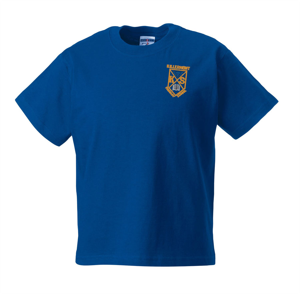 Killermont Primary Classic T-Shirt Royal