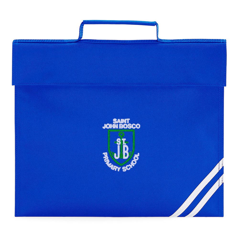 St John Bosco Primary Book Bag Royal