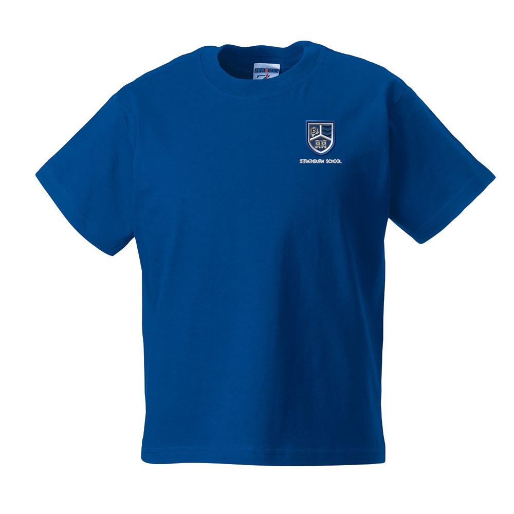 Strathburn Primary Classic T-Shirt Royal