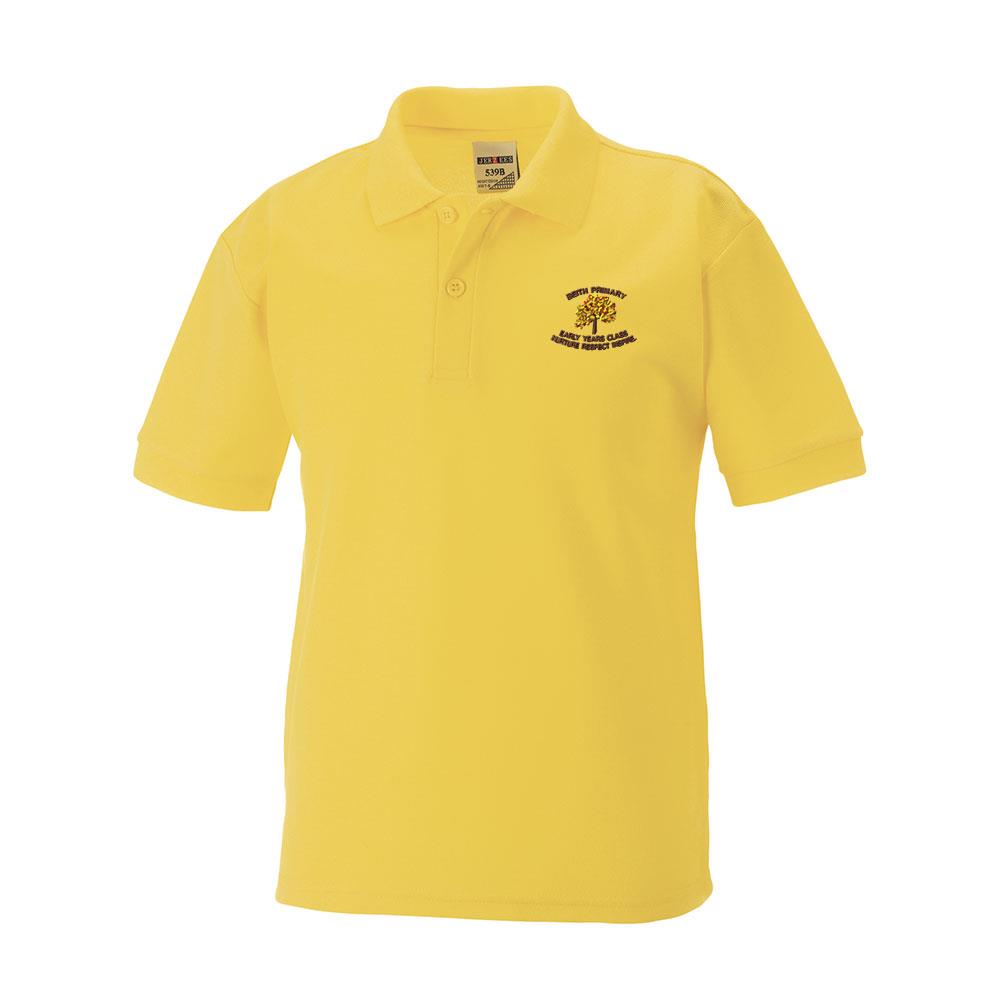 Beith Early Years Poloshirt Gold