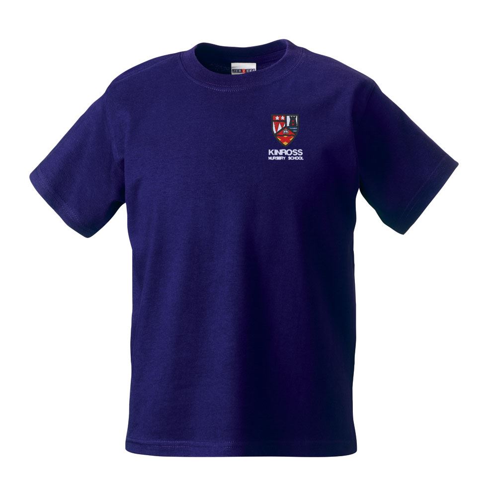 Kinross Nursery Classic T-Shirt Purple