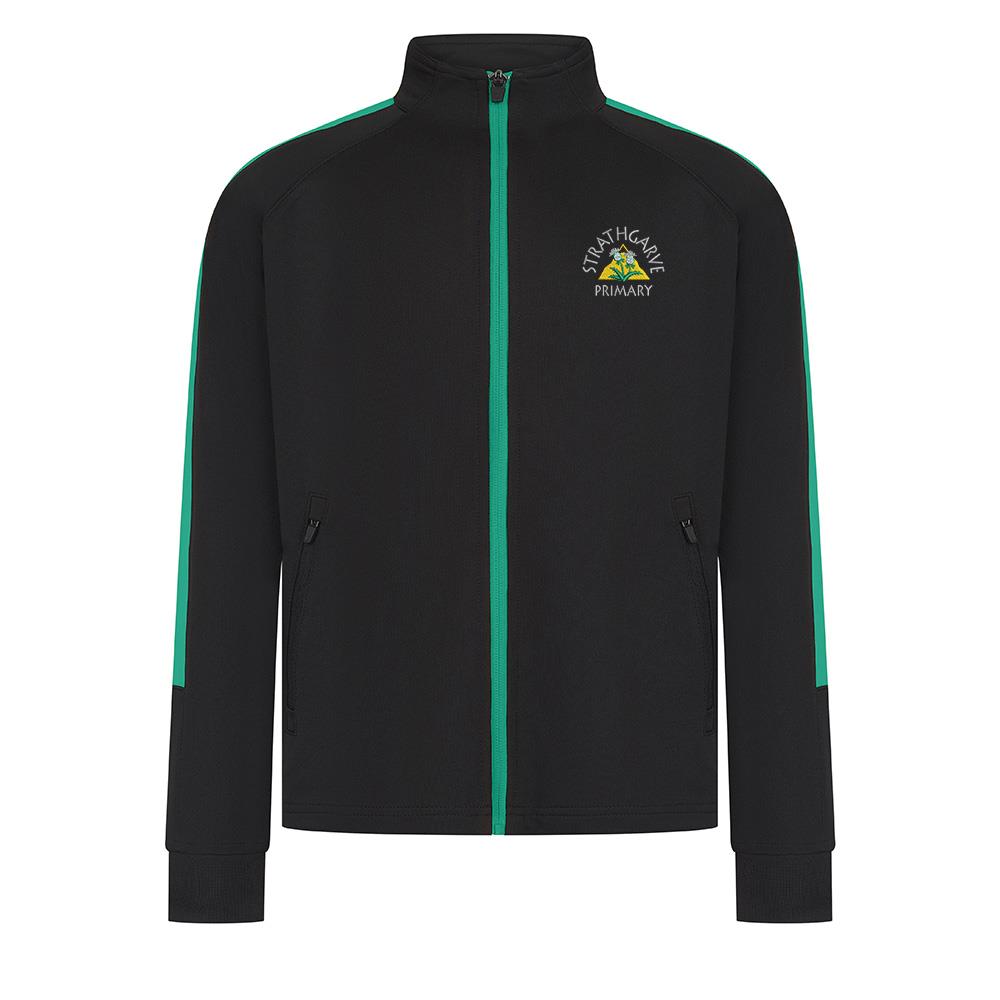 Strathgarve Primary Smartflex Top Black/Emerald