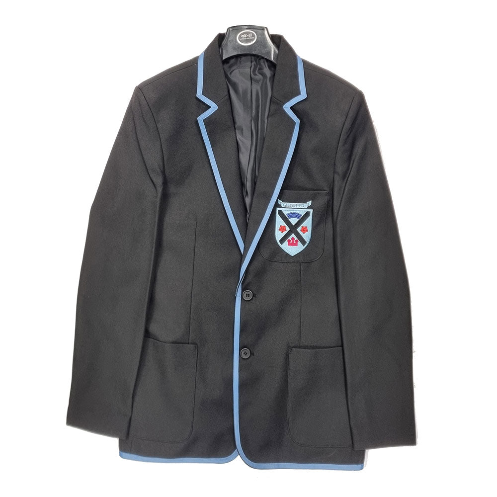 Gleniffer High Girls Poly Braided Blazer Black