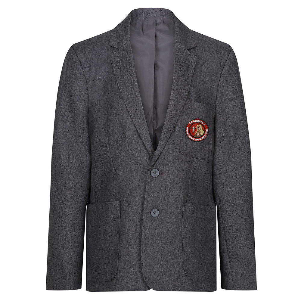St Davids Primary Boys Poly Blazer Green main image 1