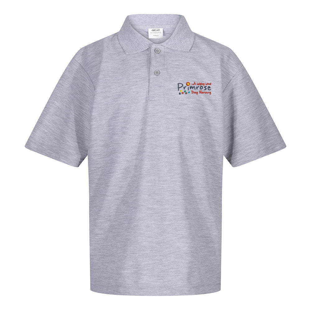 Primrose Day Nursery Staff Poloshirt Grey