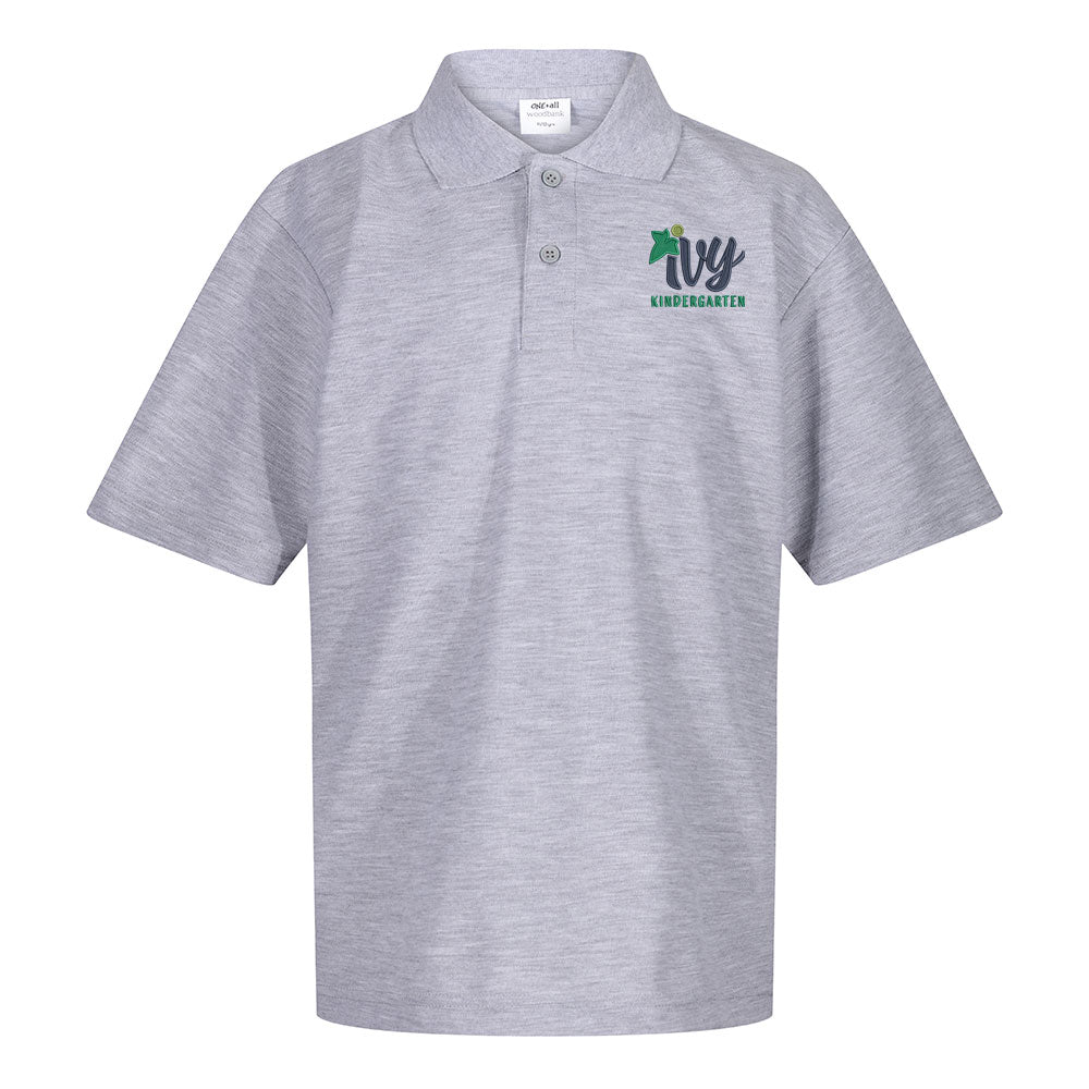 Ivy Kindergarten Staff Poloshirt Grey