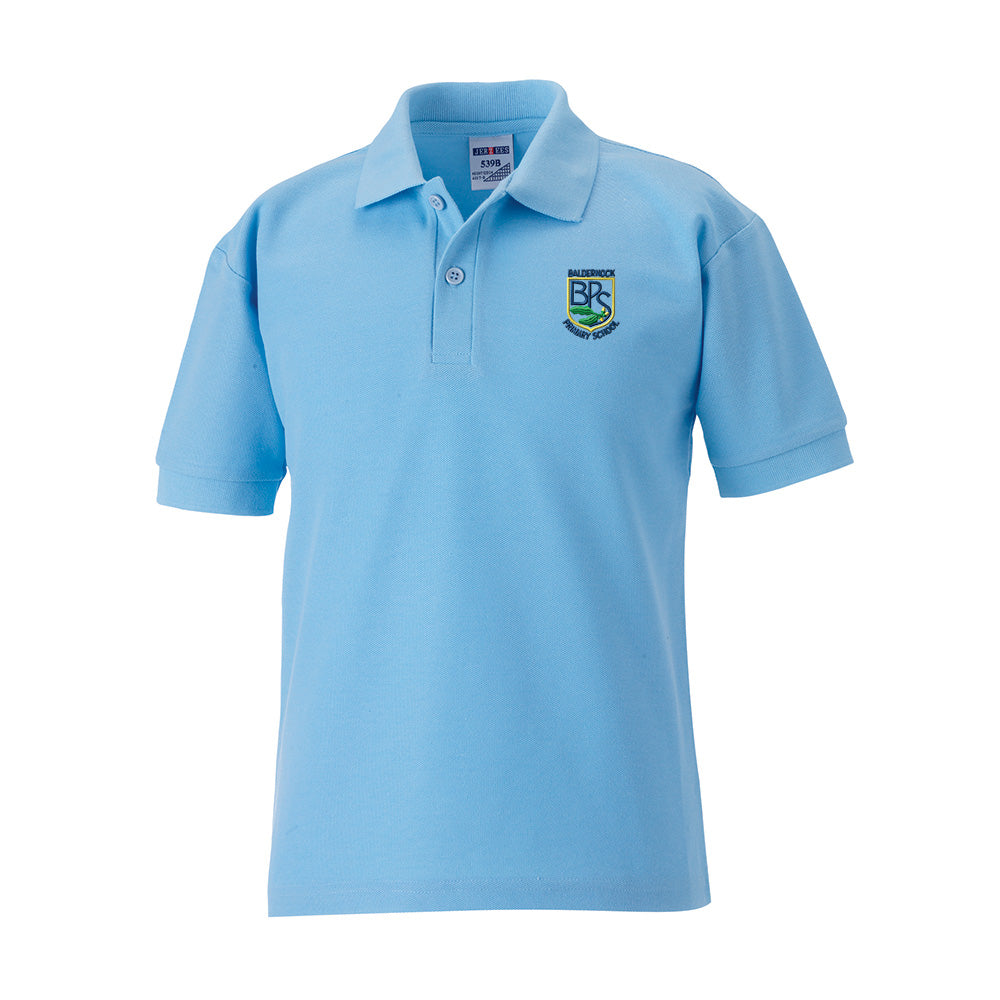 Baldernock Primary Poloshirt Sky