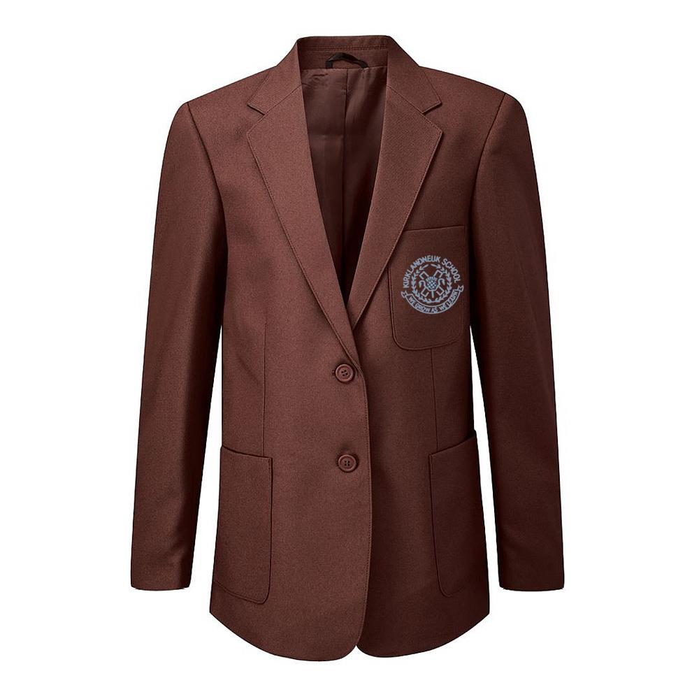 Kirklandneuk Primary Girls Poly Blazer Maroon