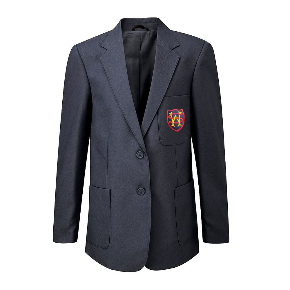 Banchory Academy Girls Poly Blazer Black main image 0