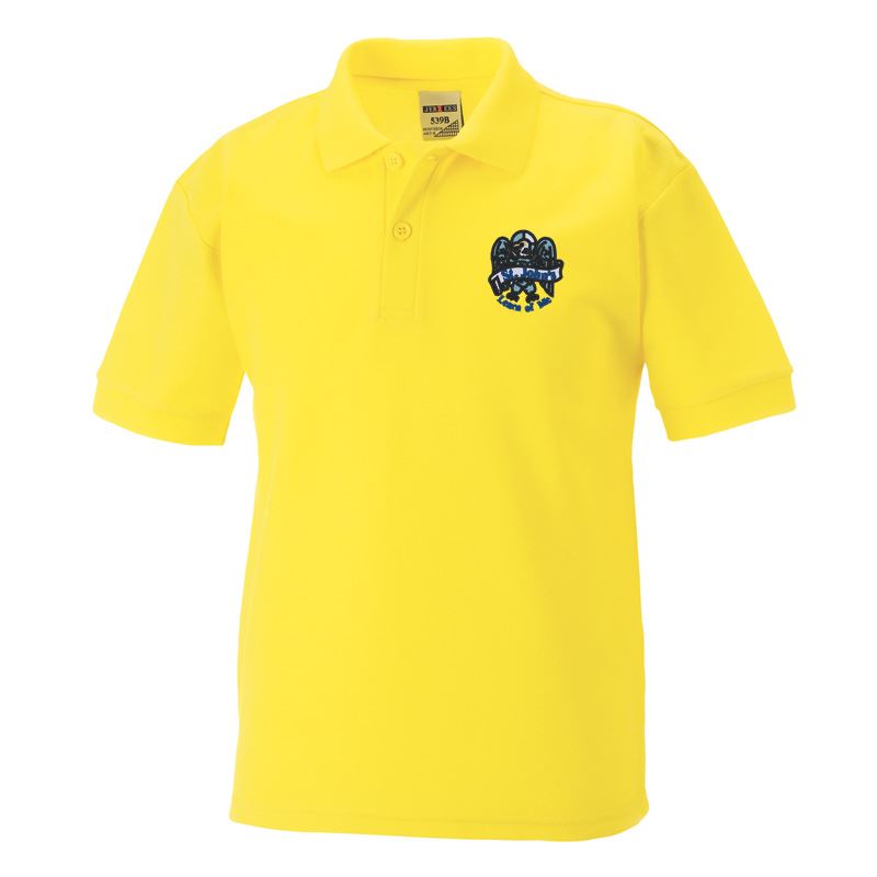 St Johns Primary Poloshirt Yellow
