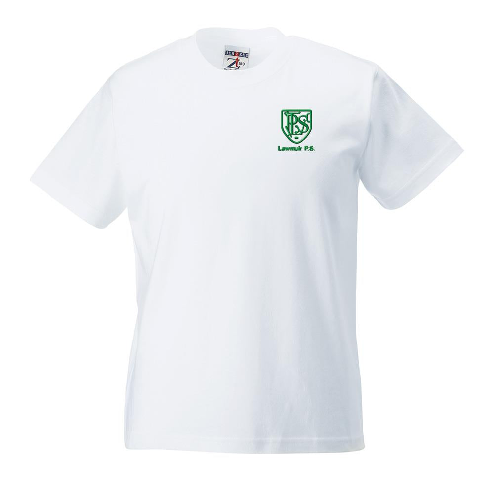 Lawmuir Primary Classic T-Shirt White