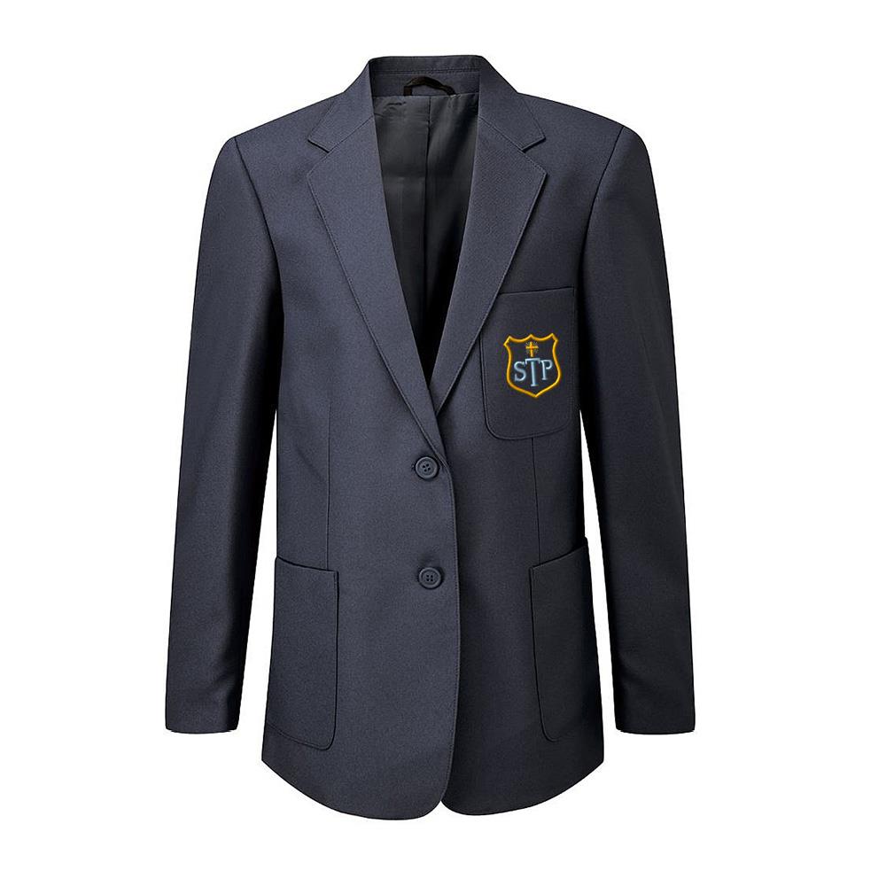 St Thomas Primary Girls Poly Blazer Navy