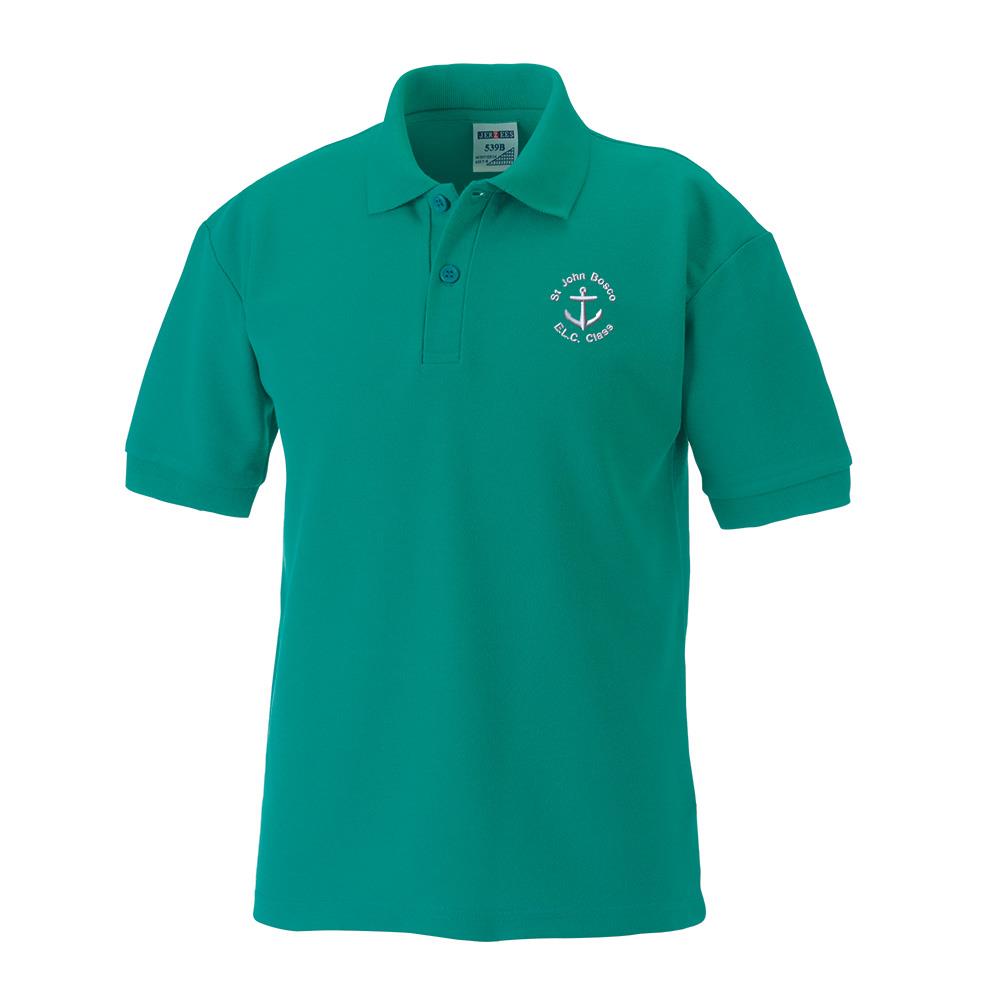 St John Bosco Nursery Erskine Poloshirt Jade