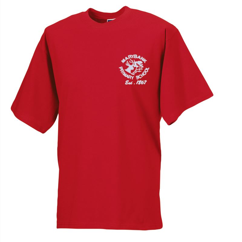 Marybank Primary Classic T-Shirt Red