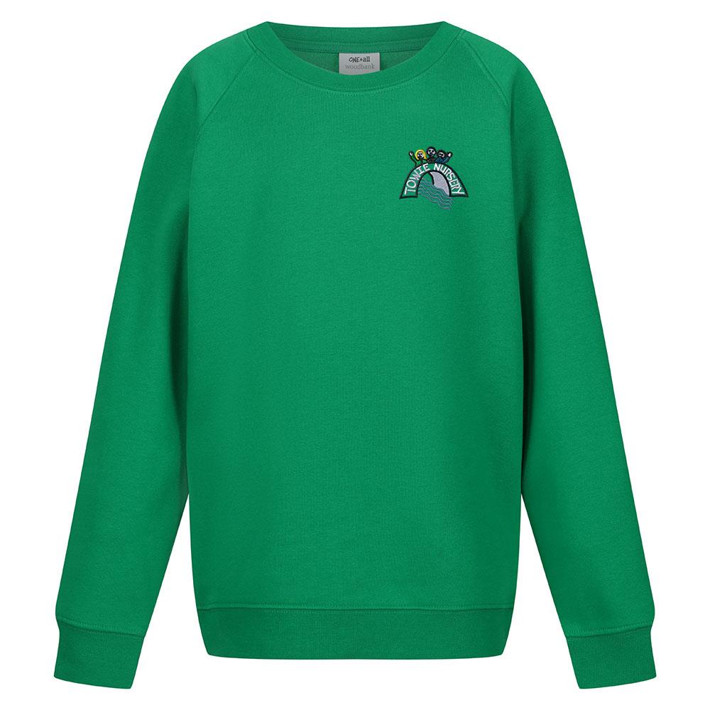 Towie Nursery Crew Neck Sweatshirt Emerald