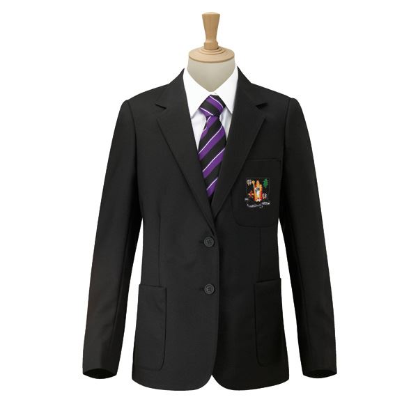 Douglas Academy Girls Poly Blazer Black main image 0