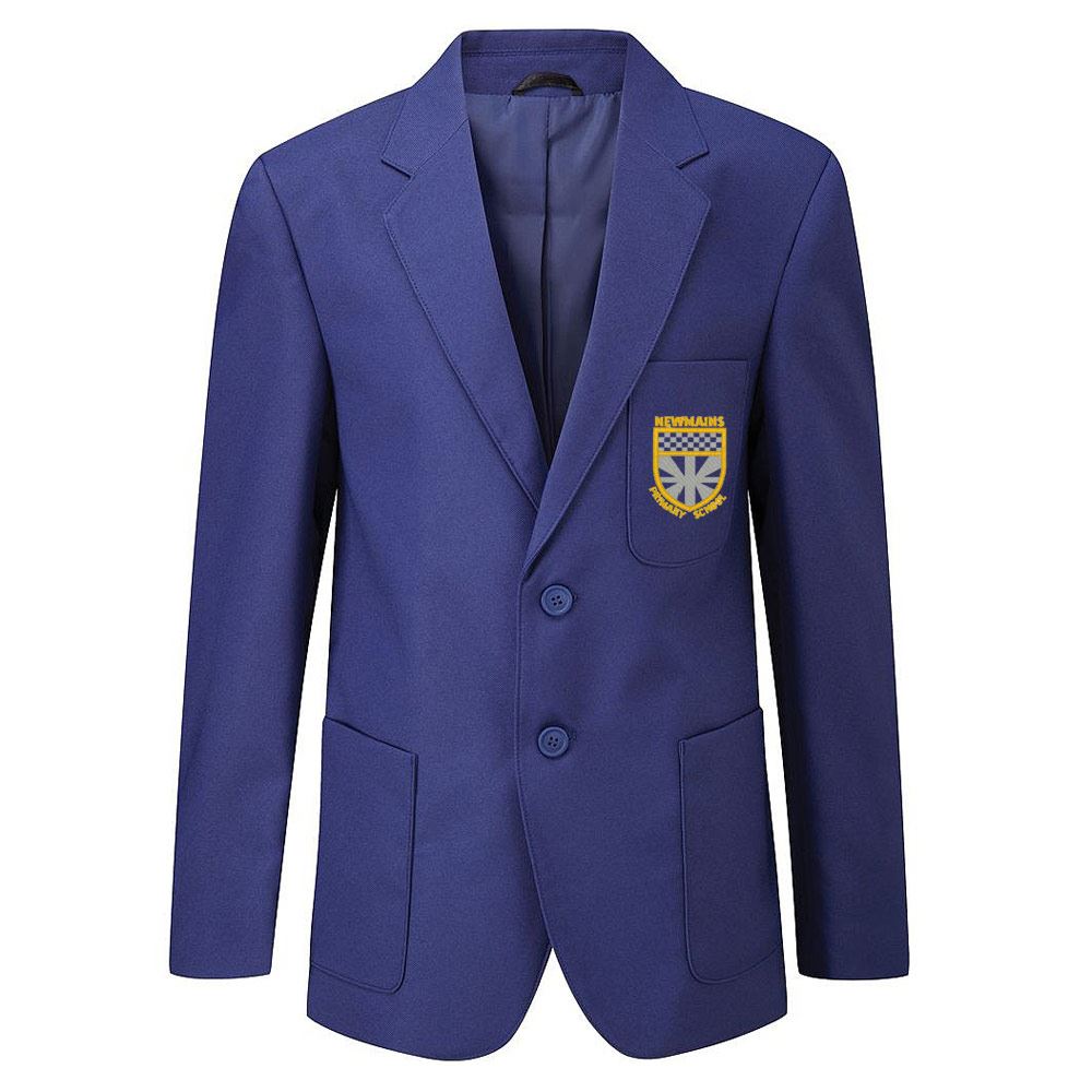 Newmains Primary Boys Poly Blazer Royal