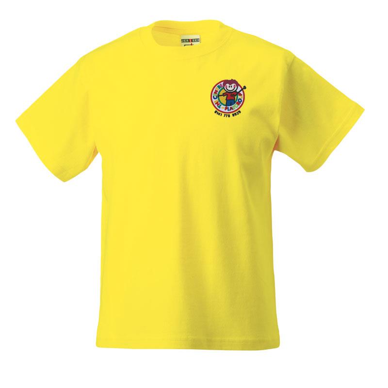 Centre Pre-School Classic T-Shirt Yellow