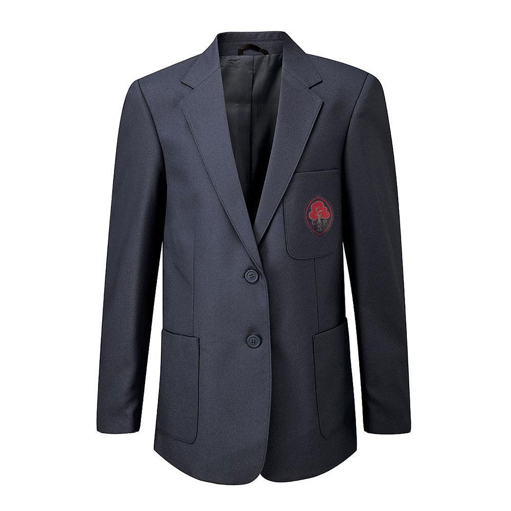 Fordbank Primary Girls Poly Blazer Grey main image 1