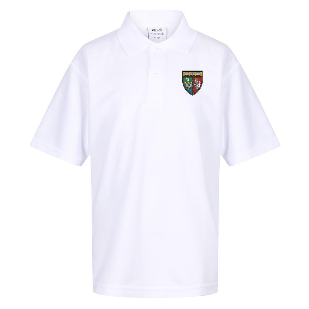 Fortrose Academy Poloshirt White