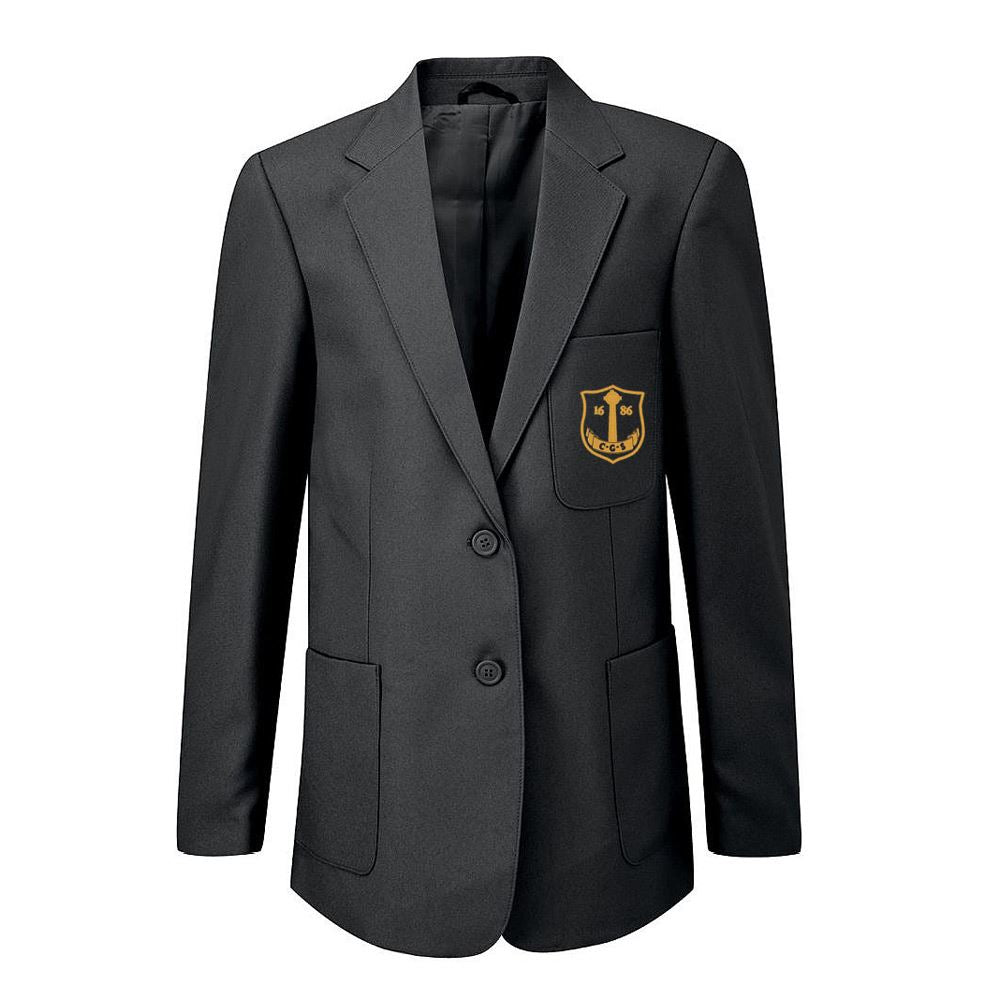 Campbeltown Grammar School Girls Poly Blazer Black main image 0
