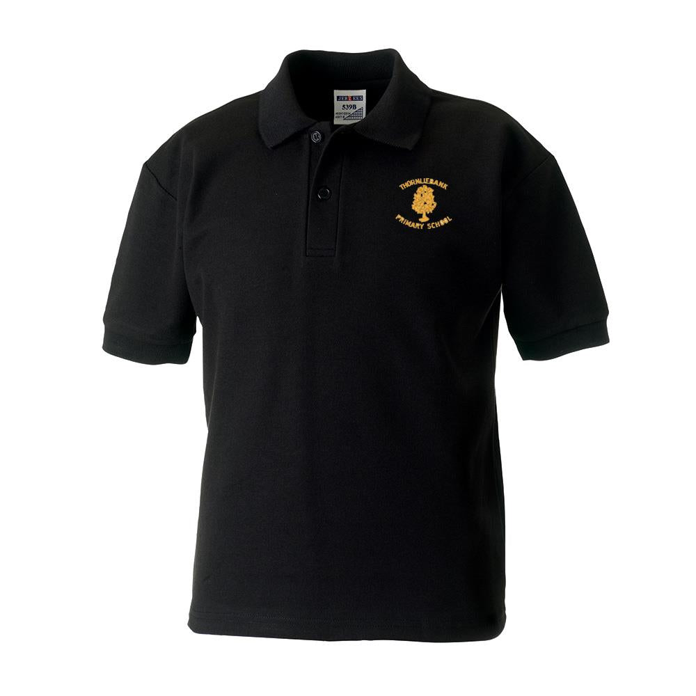 Thornliebank Primary Poloshirt Black