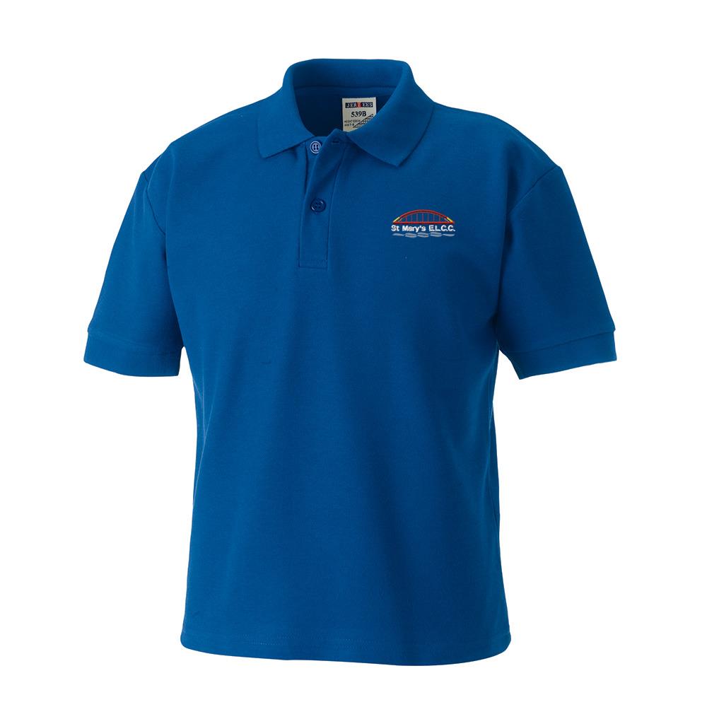 St Marys ELCC Poloshirt Royal