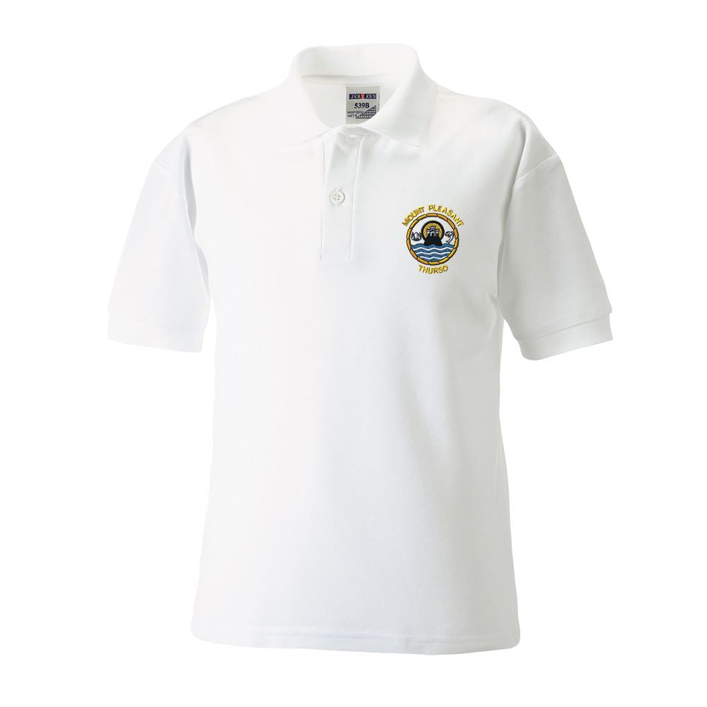 Mount Pleasant Primary Poloshirt White