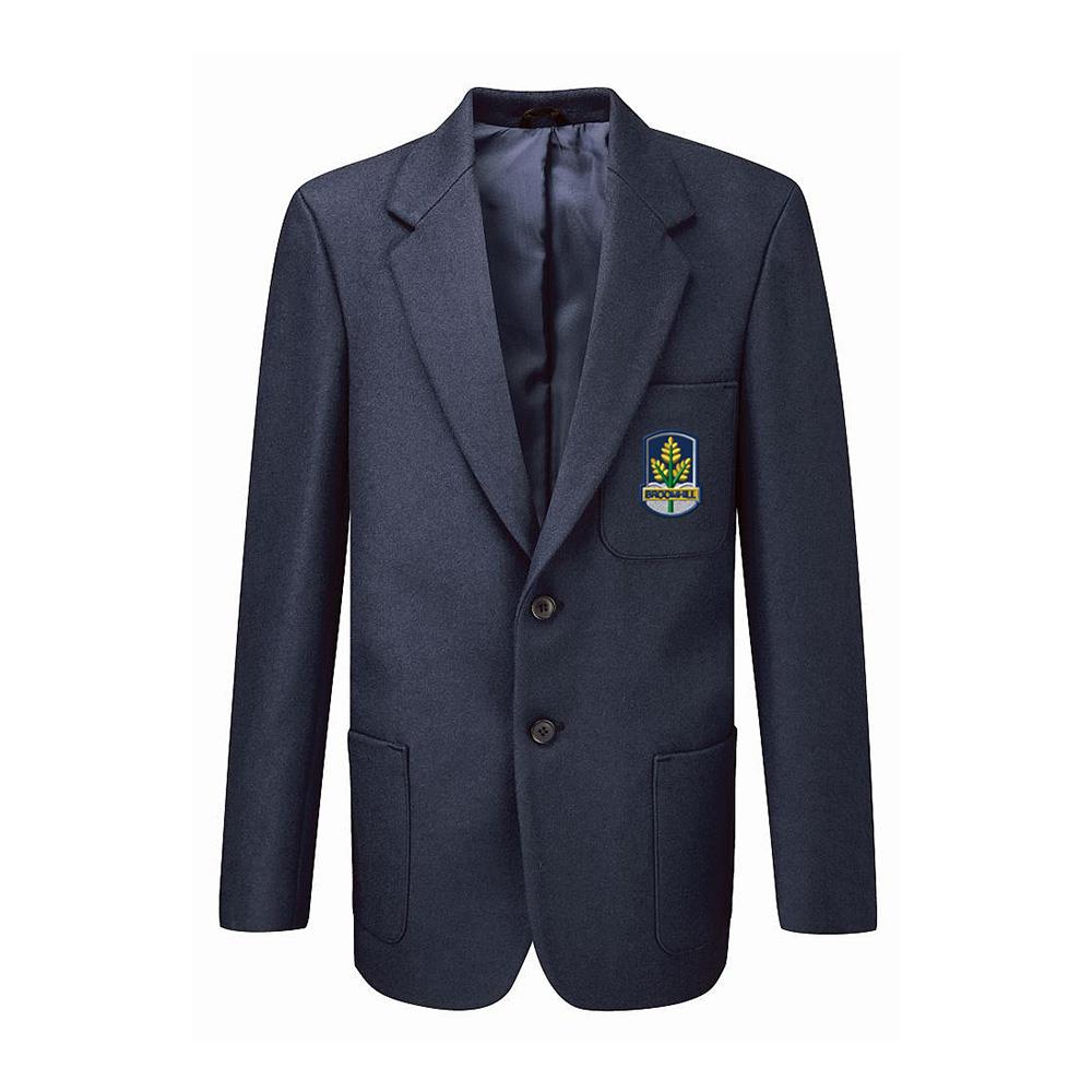 Broomhill Primary Boys Wool Blazer Navy