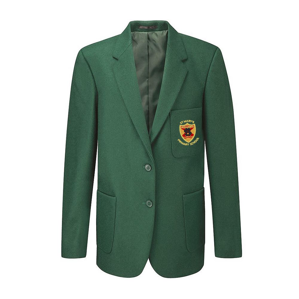 St Marys Primary Alexandria Girls Wool Blazer Bottle