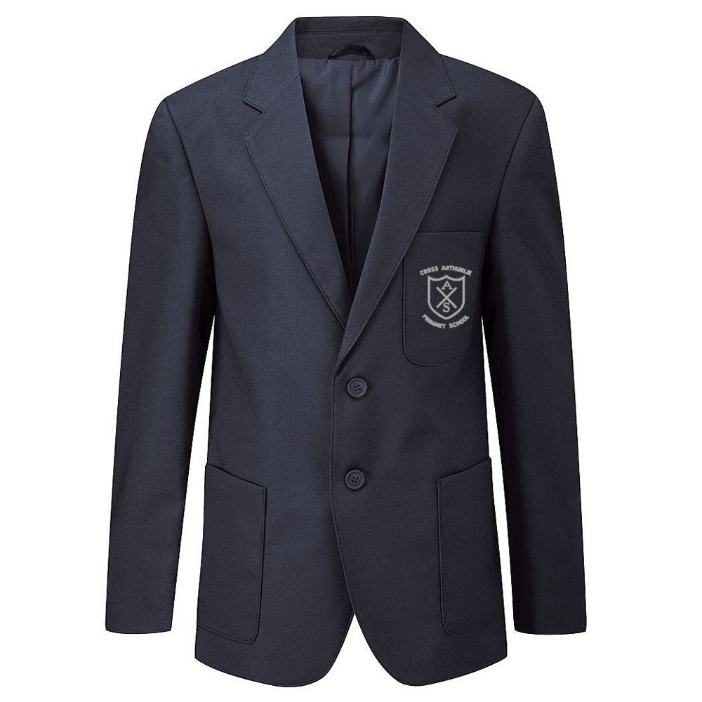 Cross Arthurlie Primary Boys Poly Blazer Navy