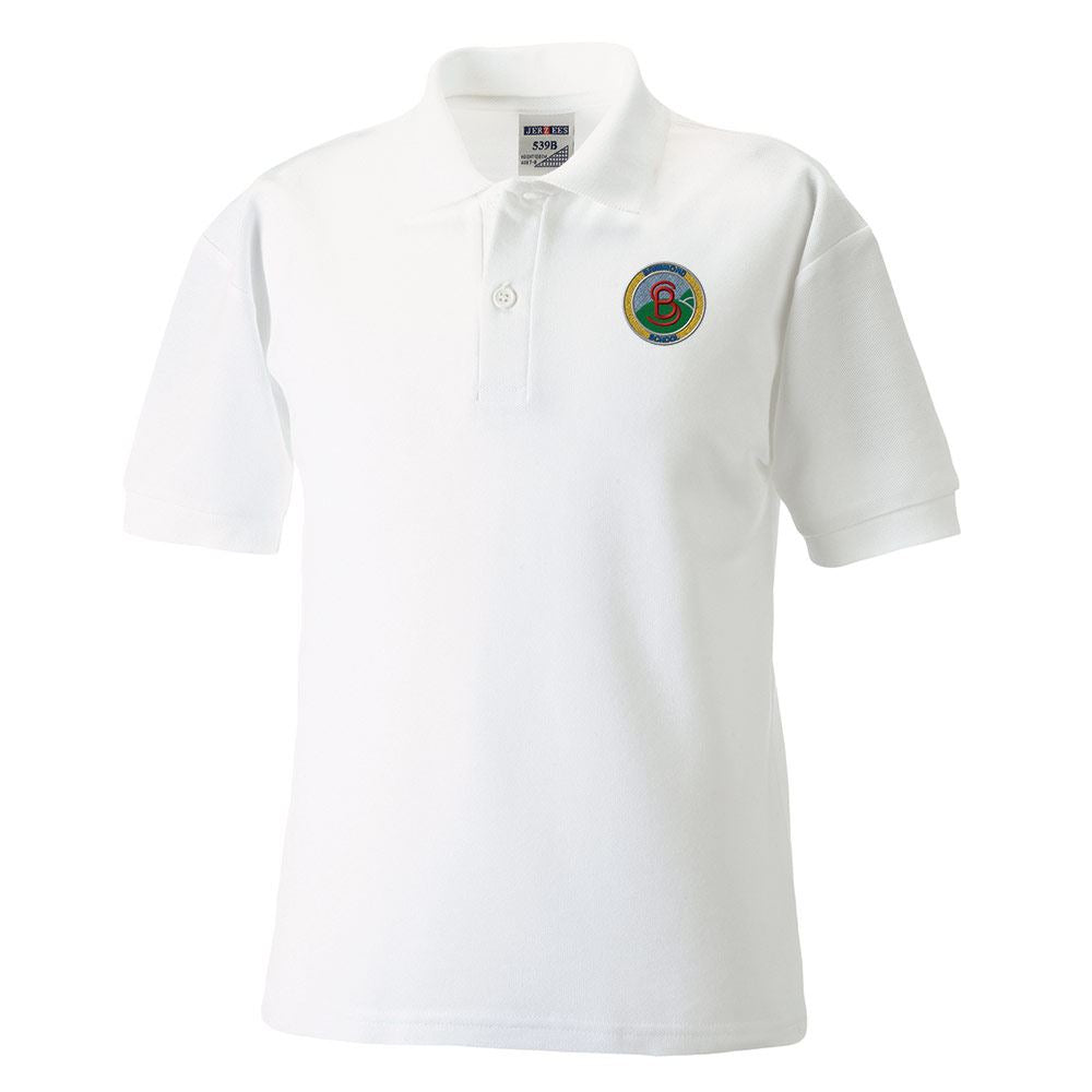 Brimmond School Poloshirt White