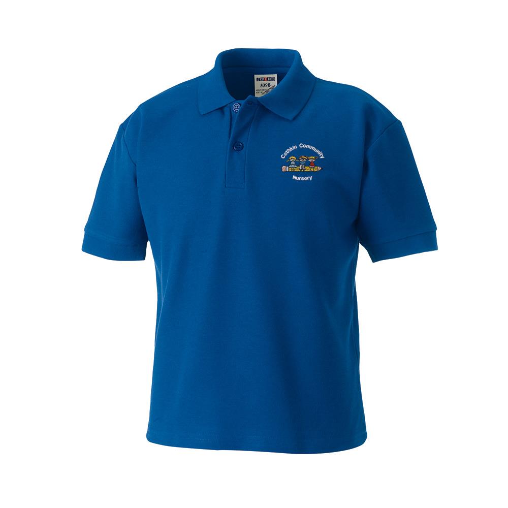 Cathkin Community Nursery Poloshirt Royal